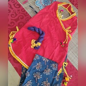 Girls 3 piece shalwar set